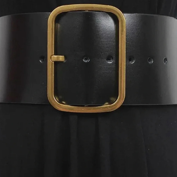wide women  leatherbelt